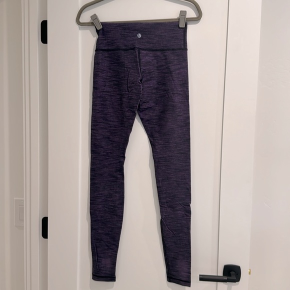 Lululemon Wunder Under - Purple Space Dye - size 4 - Picture 2 of 3